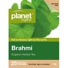 Planet Organic Brahmi Herbal Tea 25 Tea Bags