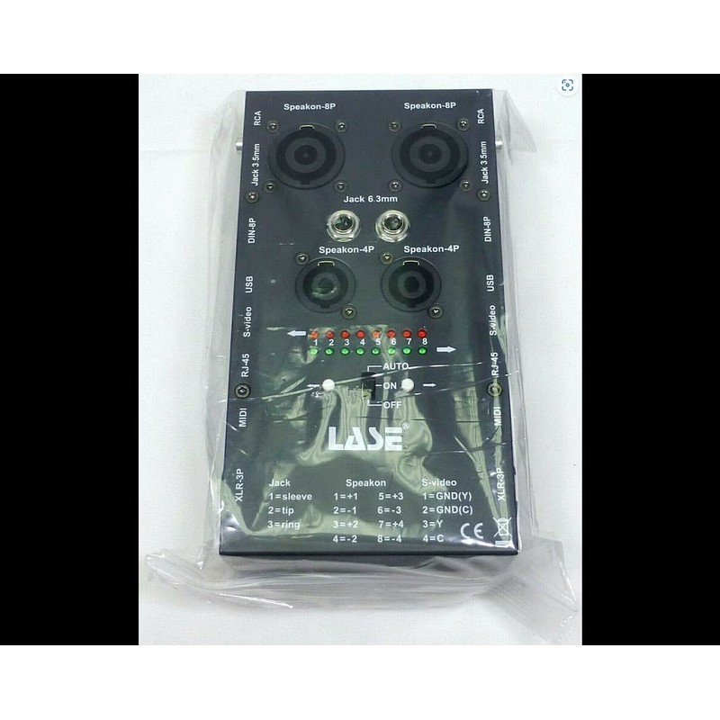 LASE Pro-Audio 11 in 1 Multi-Cable Tester for Testing Most