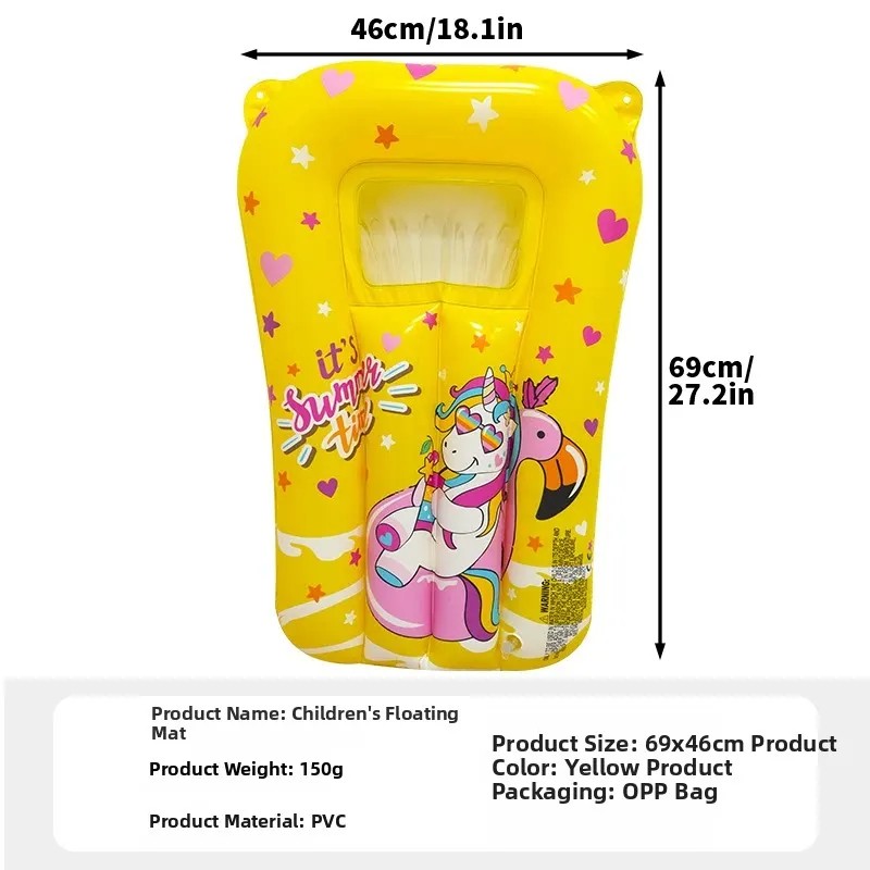 Kids Inflatable Swim Ring for Pool & Beach Play –