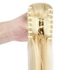 Felendy Ponytail Extension Claw 20" Bleach Blonde Straight Clip in