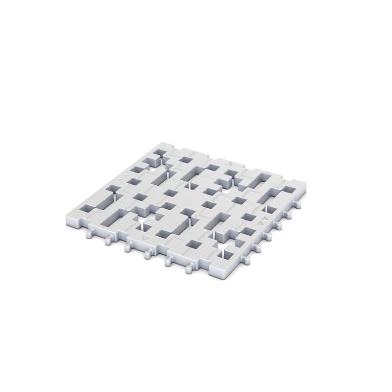 Meli Basic Base Plate Grey - Set of 6 Building