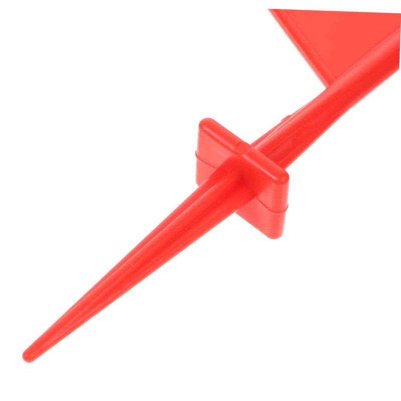 BESPORTBLE Abs Plastic Sprinkler Flags 6 Pack Mini Flags for