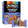 KIND Breakfast Protein Bars, Peanut Butter Banana Dark Chocolate, Gluten