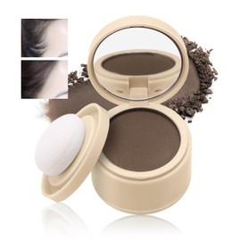 AFGHOUZ Hairline Powder, Root Touch Up Hair Color Powder, Waterproof Hairline and Brow Filler, Cover Up Conceal Gray Thinning Hair for Women Man