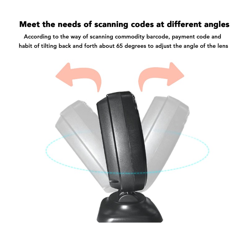 Barcode Scanner Multifunctional Accurate Efficient Scanning Bar Code Reader for