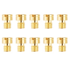 Pronese Main Jet Set of 10 Round Small [5x6.7] Motorcycle #75~#110 PC20 Jet Set 10 Size Set Carburetor Setting