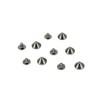 Trimming Shop 50 x Bronze Punk Spike Cone Screw Back