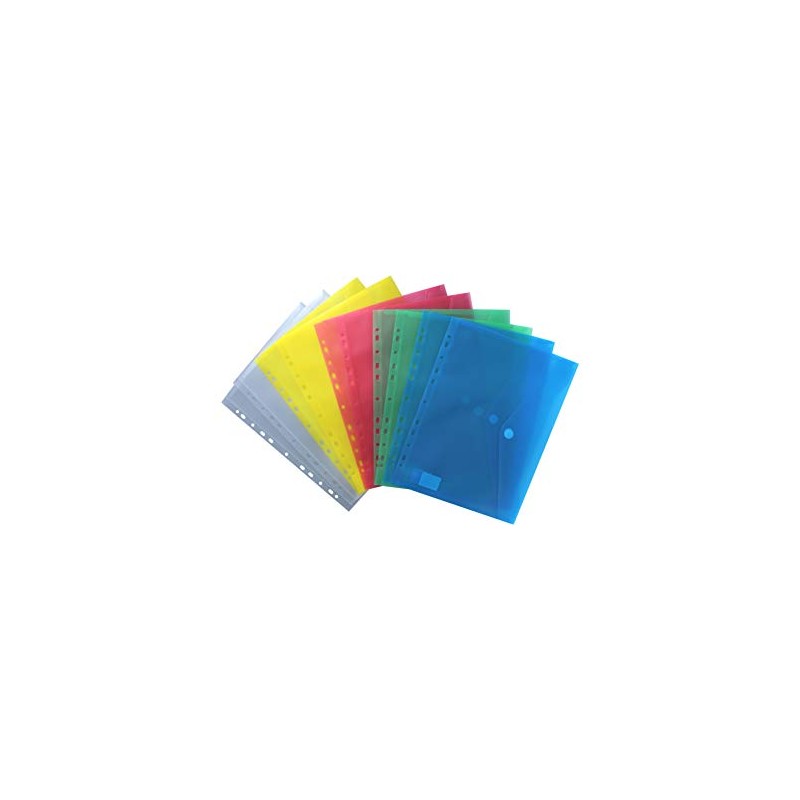 HFP Exxo Document Wallet A4 Landscape Velcro and Filing Strip