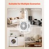 VEVOR Room to Room Fan, Two-Way Airflow Through-the-Wall Fan 8"