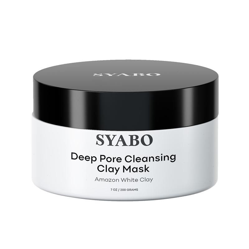 SYABO Deep Pore Cleansing Clay Mask, Blackhead Remover for Face,