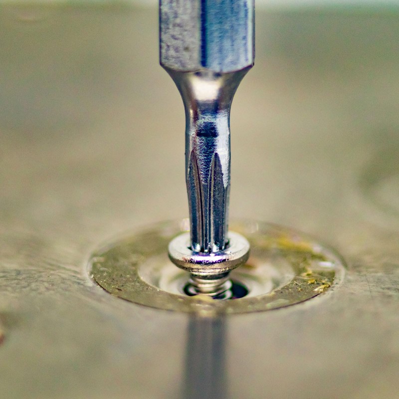 uxcell M2-0.4x4mm Flat Head Torx Security Screws, 16Pcs 304 Stainless