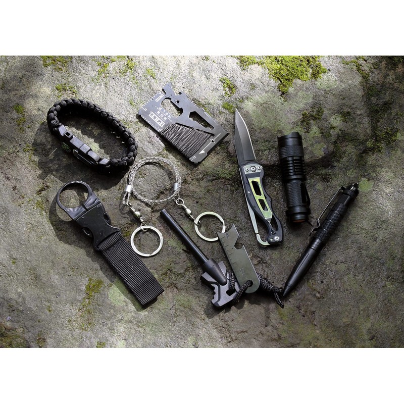 Blanko Survival Kit in Protective Box 10 Piece Outdoor Kit