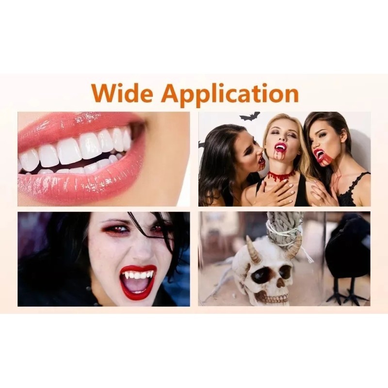 Kit Dientes Postizos Gránulos Moldeables Reparación Dental 30ml