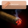 NOLITOY 20pcs Spanish Cedar Planks, Wood Cedar Spills Strips Sticks