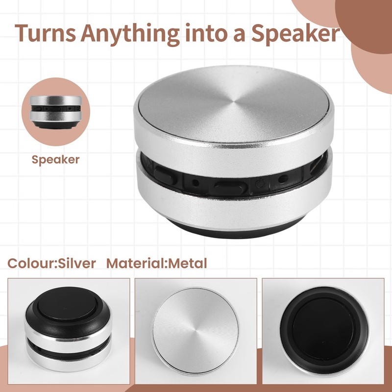 xelea Portable Mini Bluetooth Speaker Turns Anything Into A Speaker