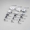 COOEAR Ear Plugs Tunnels Piercing Gauges for Ears, Double Flared