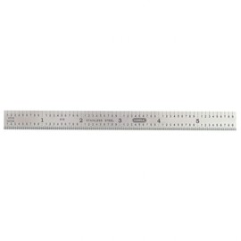 General 616 6" Fractional & Metric Steel Rules