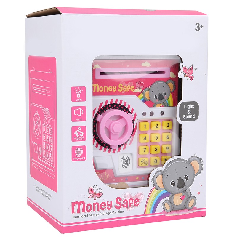 Money Box Cute Cartoon Children Kid Auto Scroll Paper Electronic