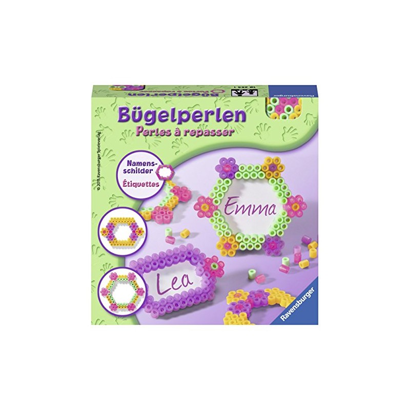 Ravensburger 18254 1 Iron-On Beads Name Plates