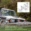 SCITOO Intake Snorkel Kit for 1992-1999 for Jeep for Wrangler