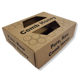 Foxhound Bee Company Comb Honey Cassette Packaging, Medium Frame Packaging - 40 Pack