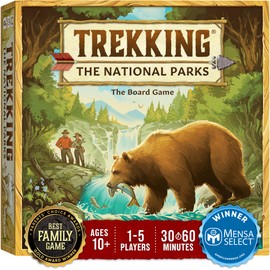 Underdog Games Trekking The National Parks - Award-Winning Family Board Game for Kids Ages 10+ - Easy to Learn, Fun Activities for 1-5 Players, Great for Family Bonding & for National Parks Lovers