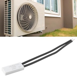 EMSea 5x 250V 5A Thermal Switch HKW9700 Thermostat 40Celsius Compatible with Home Appliance Motor Electrical Equipment