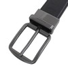 Coach CQ024BLK Men's Outlet Brand Leather Belt, Black Harness Buckle,
