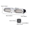 Tail Light Wireless Remote Control Bike Steering Lights Waterproof Riding