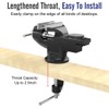 Housolution 3 Inch Universal Swivel Base Table Vise, 360°Rotating Bench