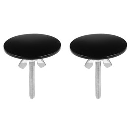 Uonlytech Cubierta De Orificio De Fregadero para Cocina Y Baño Tapón De Agujero De Lavabo De 2 Piezas con Instalación Fácil Y Estructura Roscada Cubierta Decorativa Antifugas