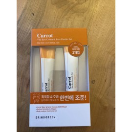 Bringgreen BRING GREEN Carrot Vita Eye Cream & Face Double SET (2 Count) SELL BY DATE 4/25