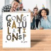 Congratulations To You Gigantic Greeting Card Embellished A4 Sized Cards