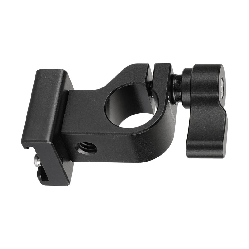 CAMVATE 15 mm side single rod clamp with cold shoe