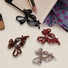 Medium Bow Hair Clips for Women Bowknot Claw Clips Teacher