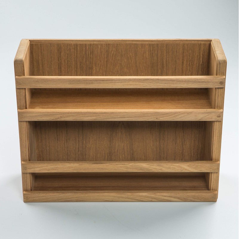 Whitecap 62440 Teak Two-Tier Spice Rack