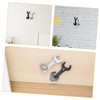 TEHAUX 16 pcs Wrench Shaped Multi Purpose Hanger for Bathroom