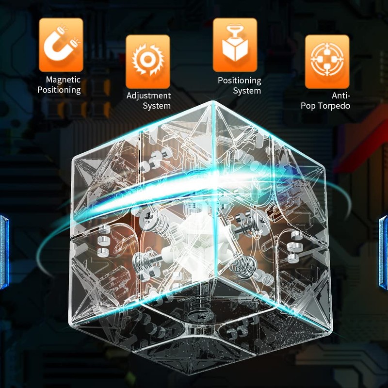 Moyu Classroom Cube RS2M Magnetic 2x2 Speed Puzzle Cube