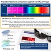 TINHAO Polarized Fit Over Sunglasses Unisex Wear Over Glasses Sunglasses