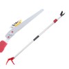 Tree Pruner with Telescoping Pole, 3.9-7.2 ft Extendable Reach, Branch
