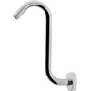 S Shaped Shower Head Riser Pipe, Shower Head Extender Arm