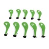 10 Pcs Golf Iron Head Cover Set with Zipper Golf