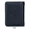 BULLCAPTAIN Genuine Leather Bifold Men Wallet RFID Blocking Credit Card
