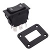 TWTADE Momentary Polarity Reverse Rocker Toggle Switch Control Motor Up