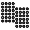 GYWHOOFT 48pcs Billiard Spot Position Stickers, Billiard Accessories, Pool Table