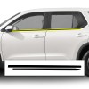 Clearsurface Fits Honda Pilot 2023 Side Window Chrome Delete Decal