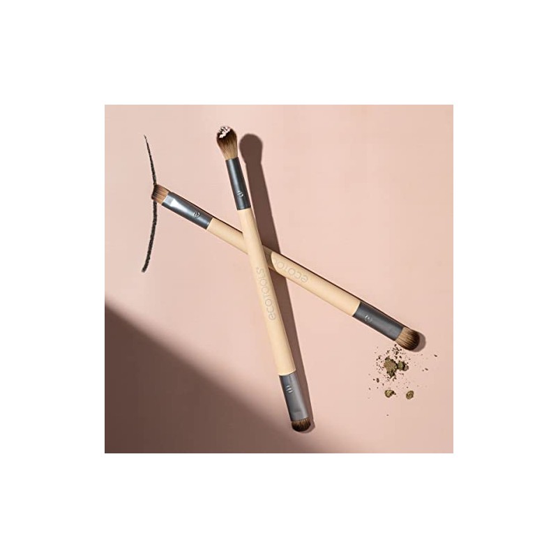 EcoTools Eye Enhancing Duo, Set de 2 Brochas para sombras