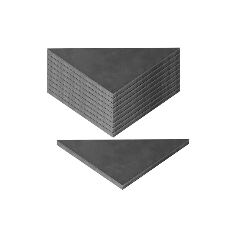 eoere 10 PCS Steel Plate Gussets 6" x 6" x