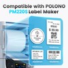 POLONO Genuine Thermal Labels for PM220S Label Makers, 1.57"x1.18" (40x30mm)
