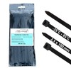 Auto-schmuck Pack of 200 Cable Ties UV Resistant Temperature Resistant